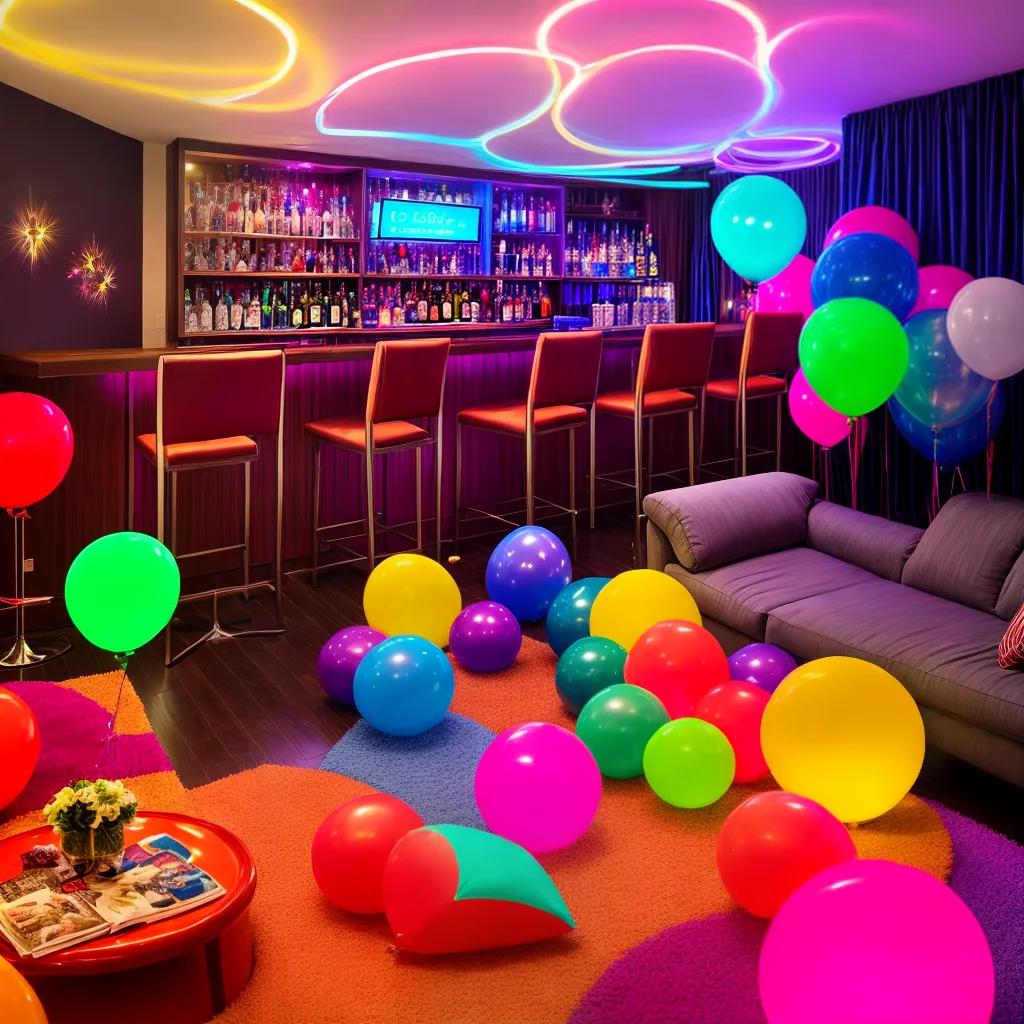 sala festa decorada bar baloes sala festa decorada bar baloes