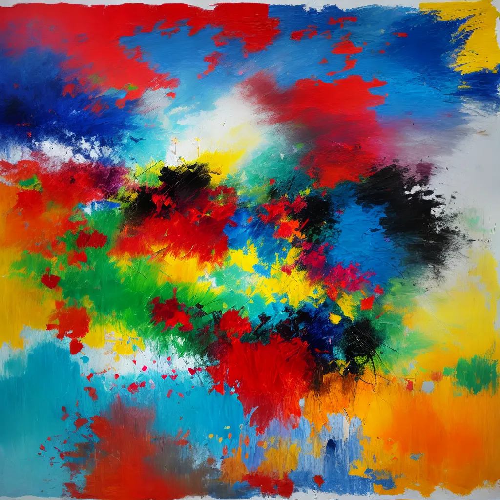 pintura vibrante cores arte bruta pintura vibrante cores arte bruta