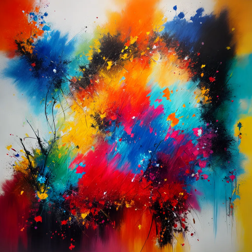 pintura abstrata intensa emocao pintura abstrata intensa emocao