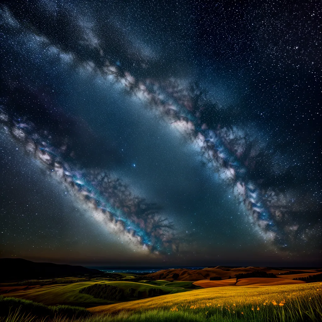 cosmos estrelas milky way paisagem cosmos estrelas milky way paisagem