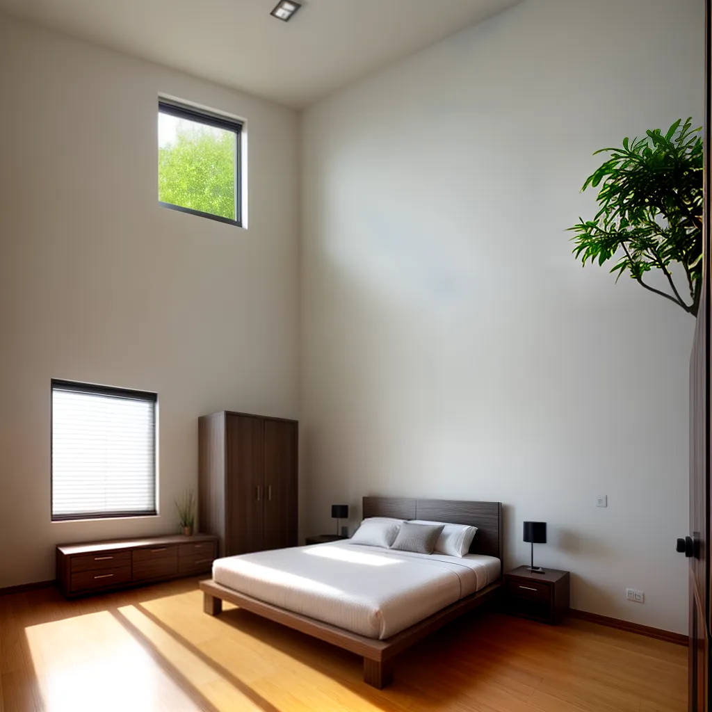quarto sereno minimalista luz natural 1 quarto sereno minimalista luz natural 1