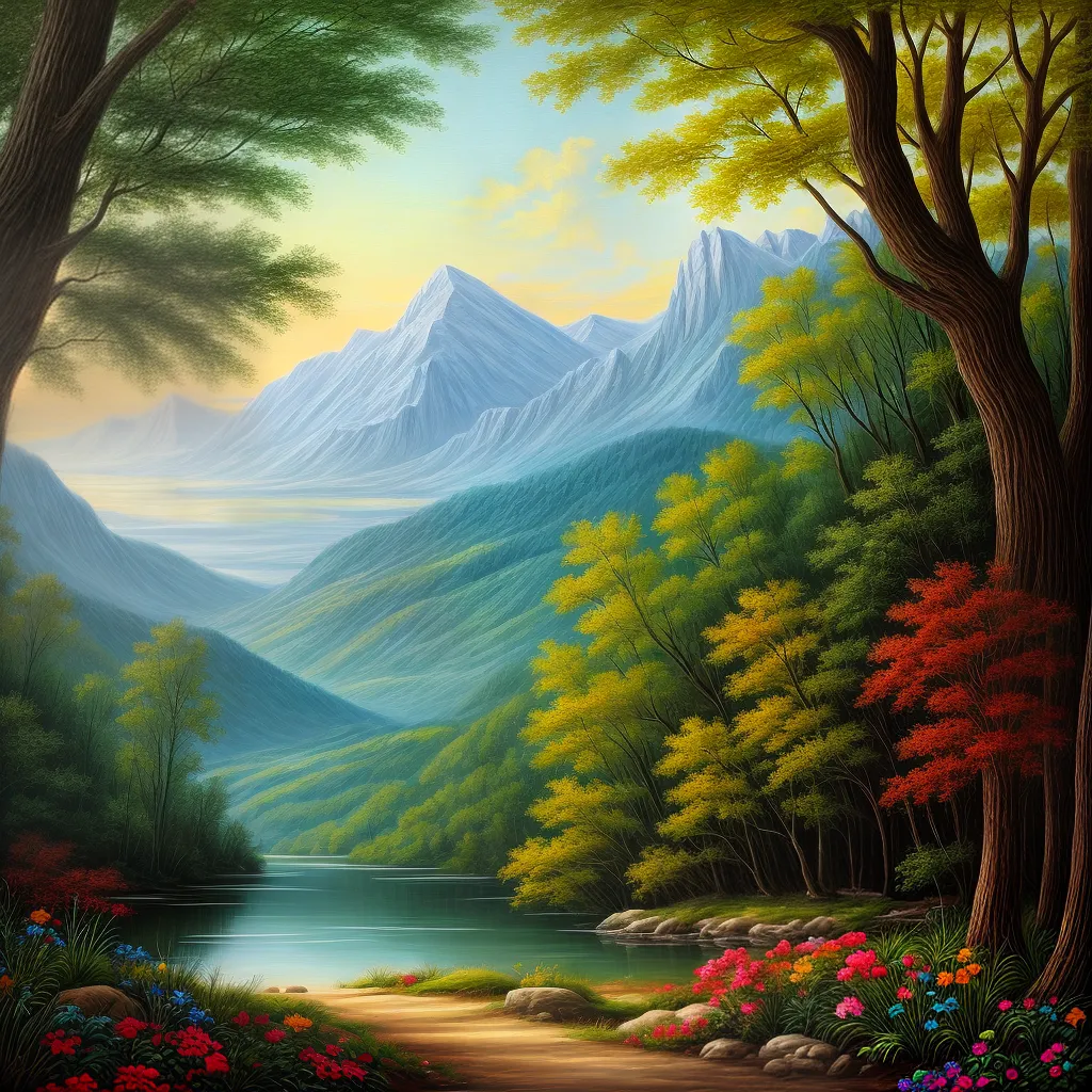 pintura paisagem simbolos misterio pintura paisagem simbolos misterio