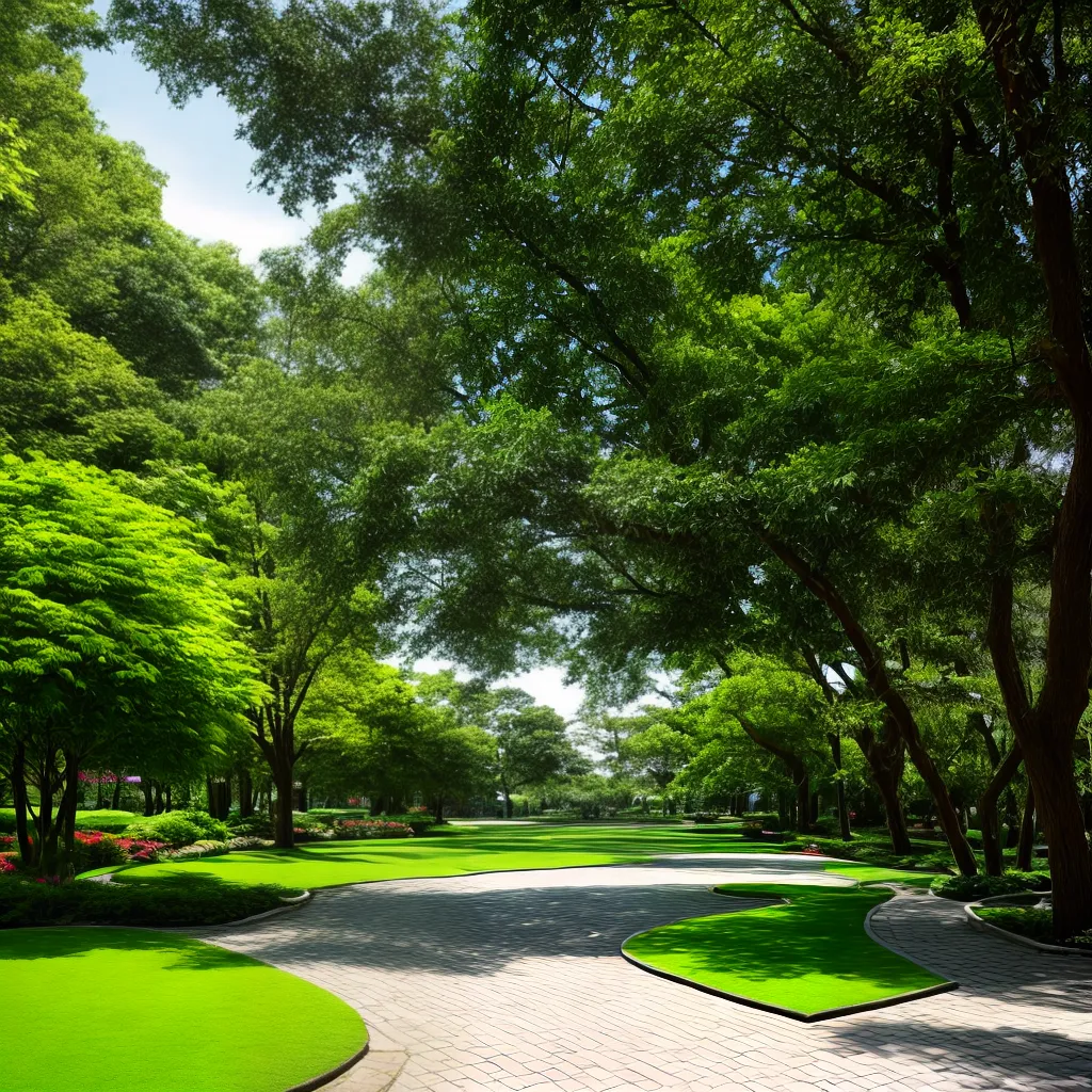 parque publico harmonia natureza feng shui