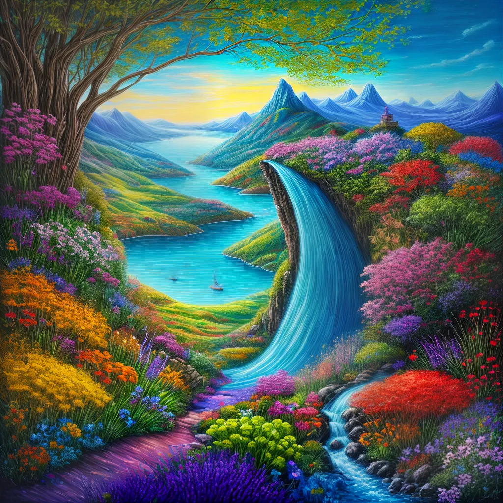pintura surreal fantasia criaturas etereo pintura surreal fantasia criaturas etereo