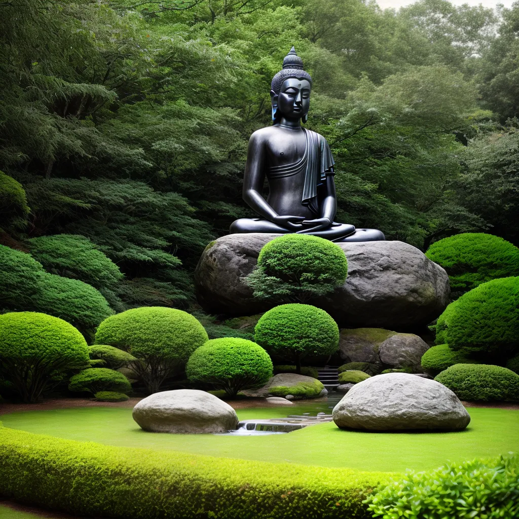 escultura buda jardim zen feng shui escultura buda jardim zen feng shui