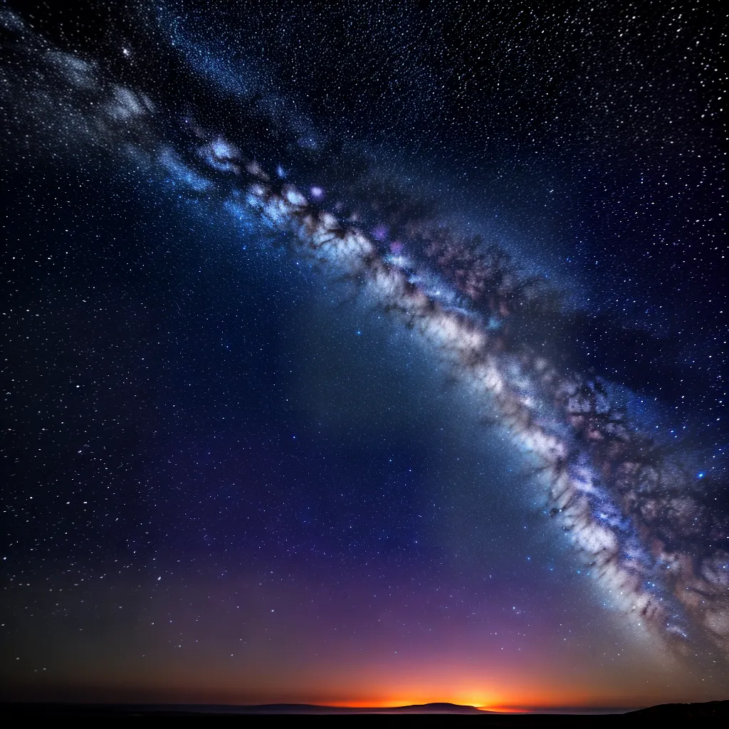 papel de parede ceu estrelas