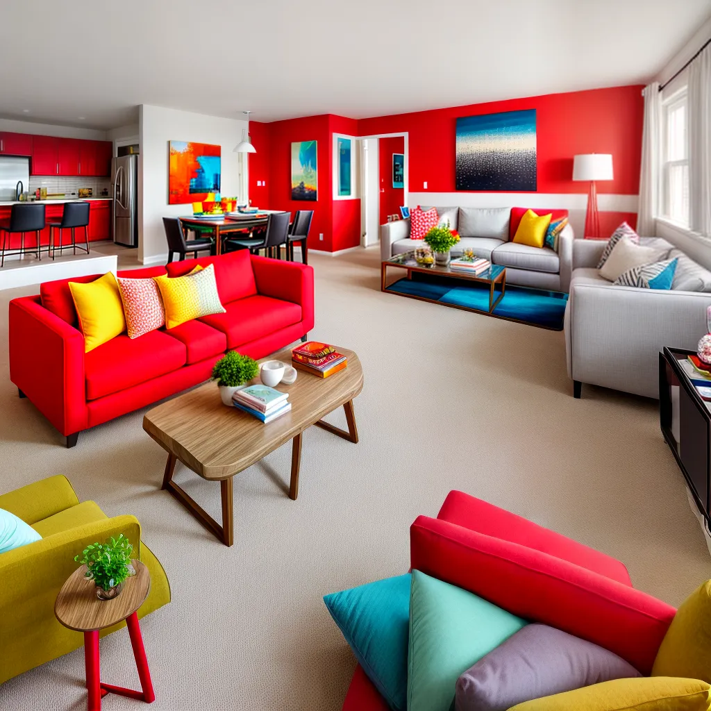 sala vibrante sofa vermelho cores sala vibrante sofa vermelho cores