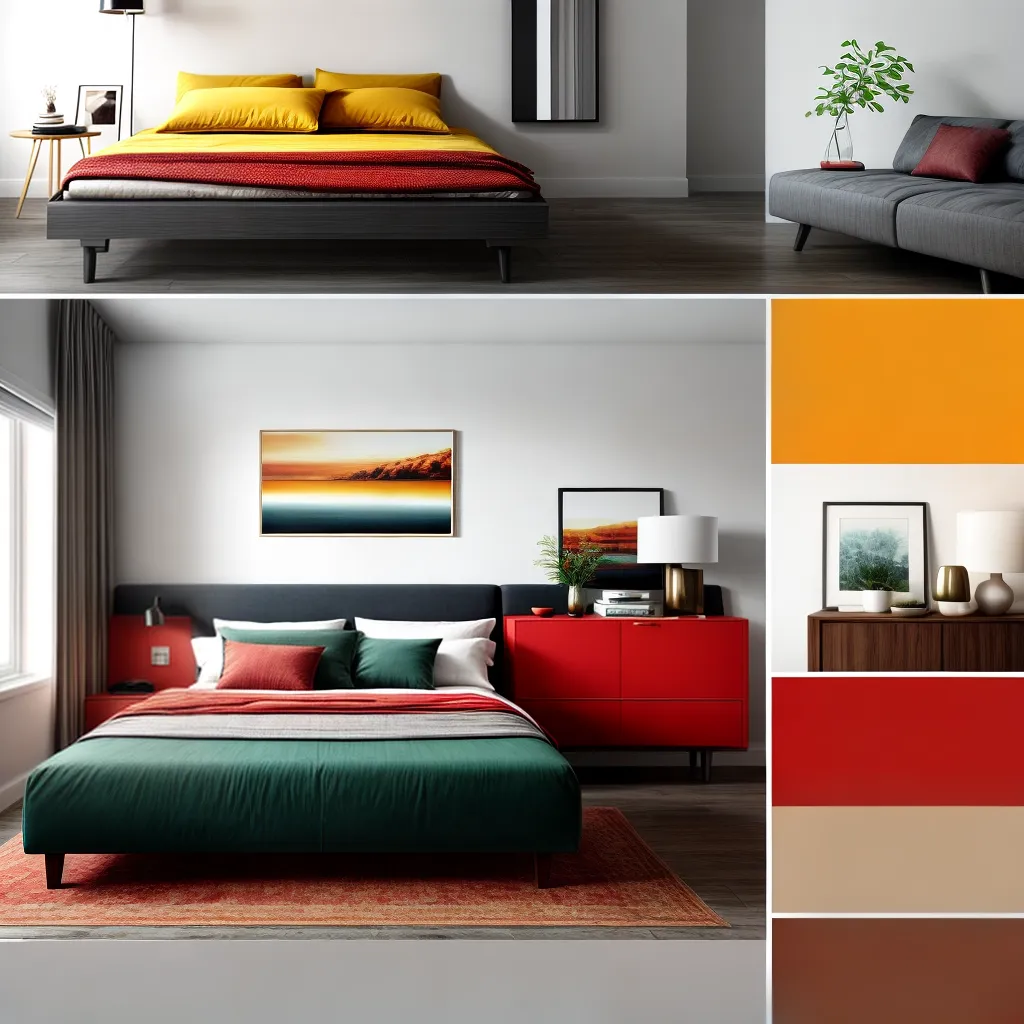 decoracao cores quente frio