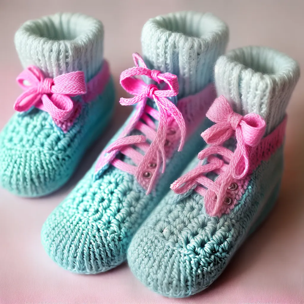 sapatinhos croche bebe flores