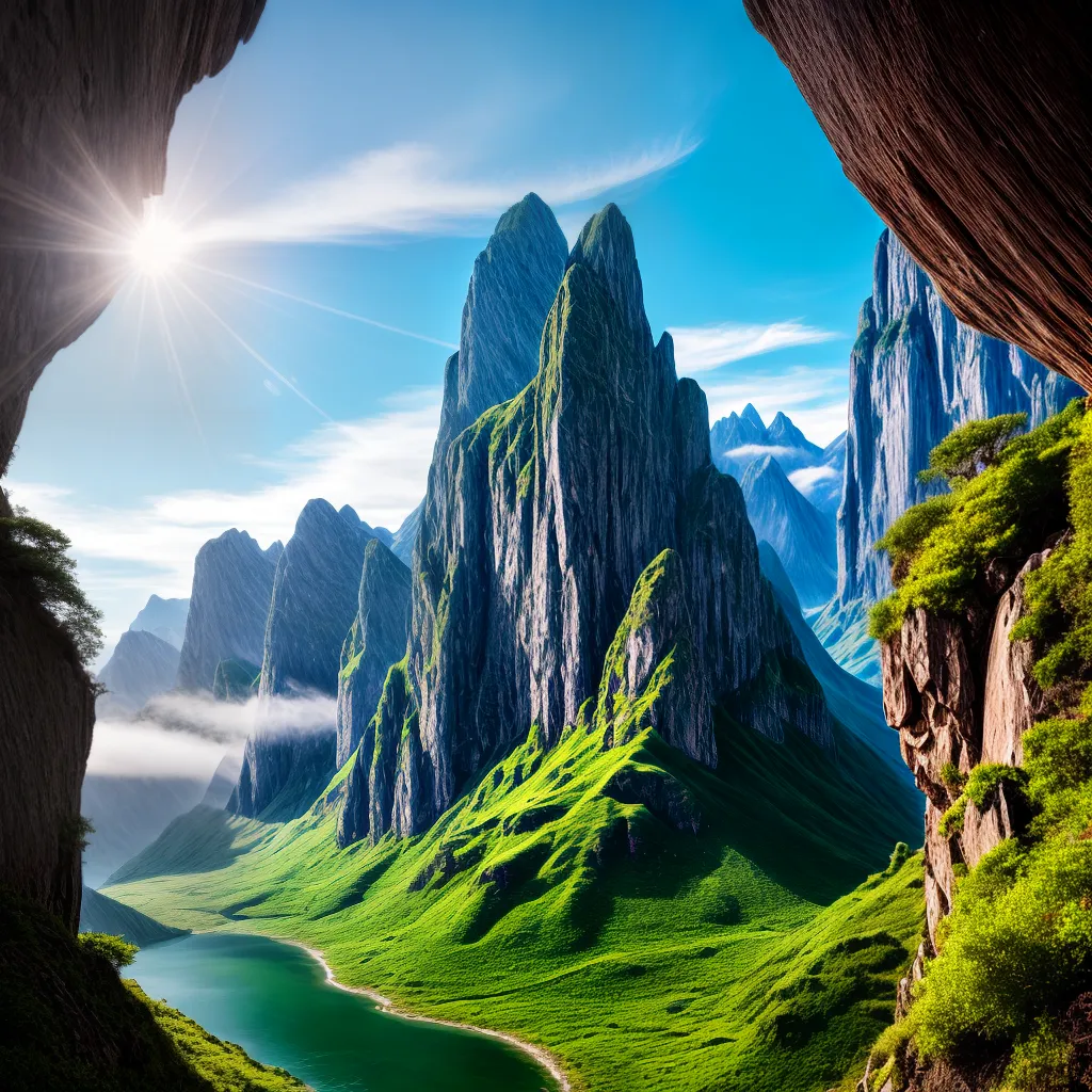 papel de parede dragao majestoso paisagem mistica