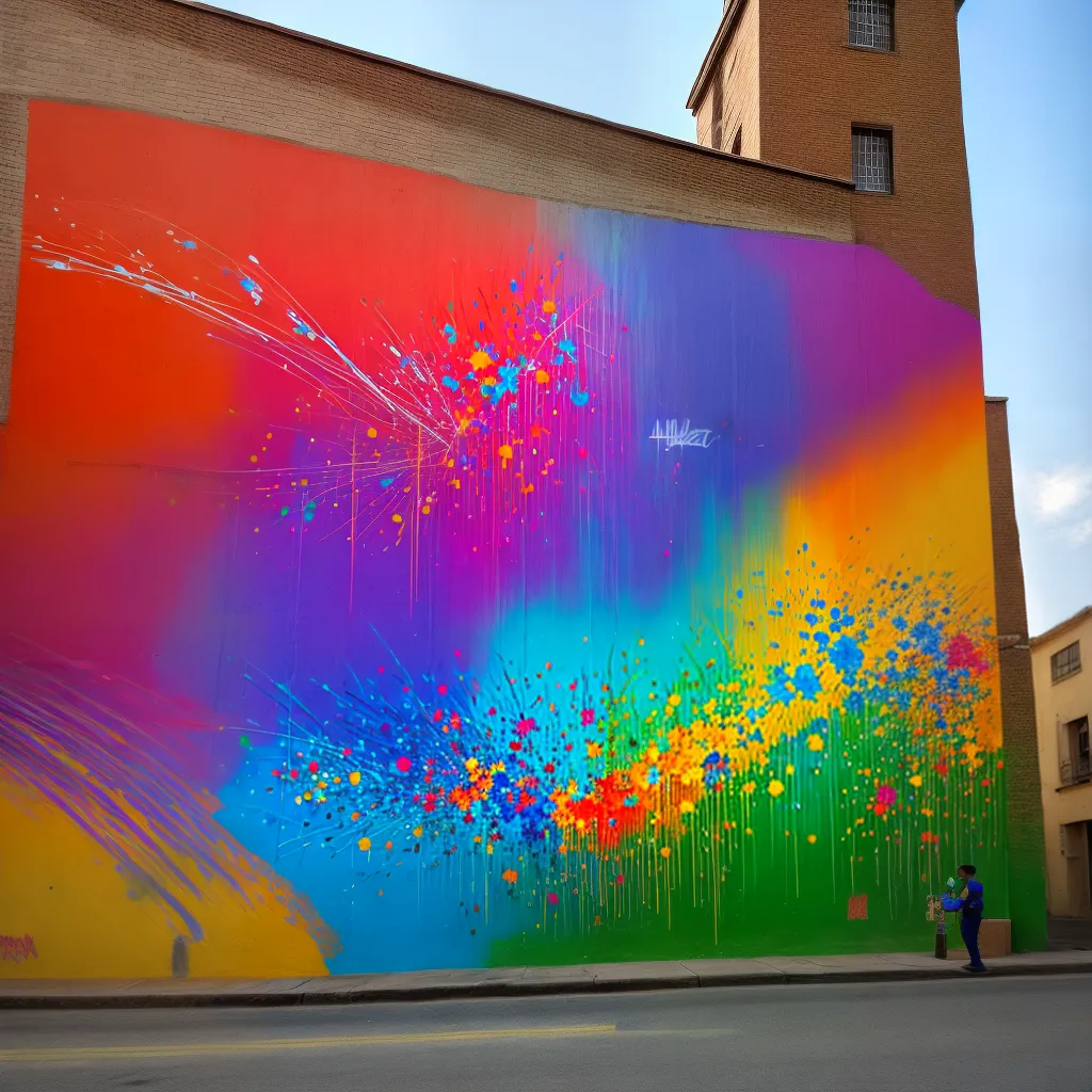 mural grafite cores criatividade mural grafite cores criatividade