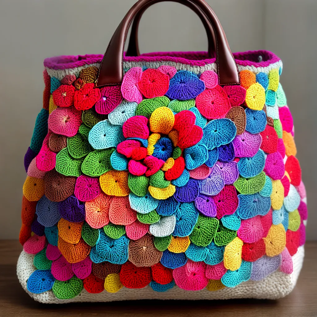 bolsa croche colorida artesanal 1 bolsa croche colorida artesanal 1