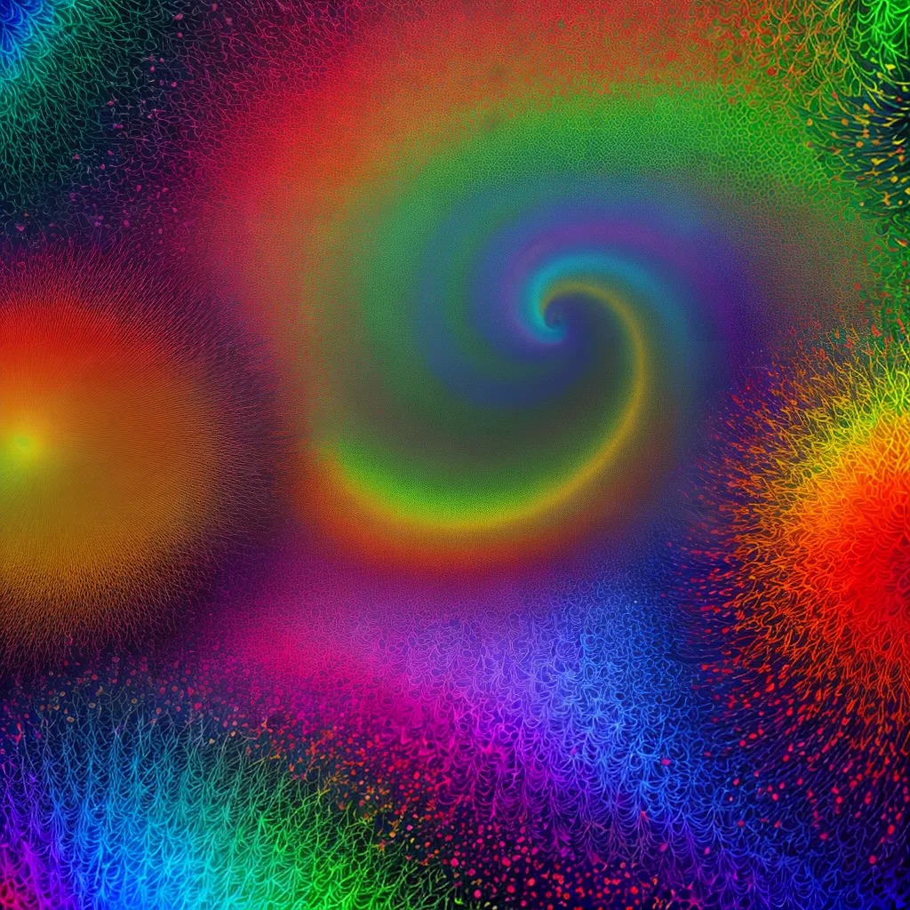 arte psicodelica cores abstrato euforia