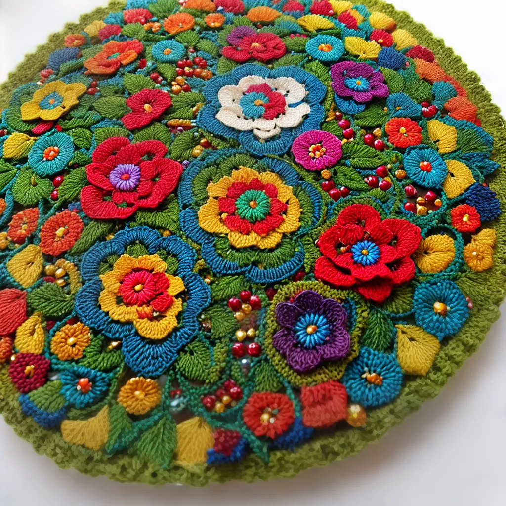 croche colorido contas sequins croche colorido contas sequins