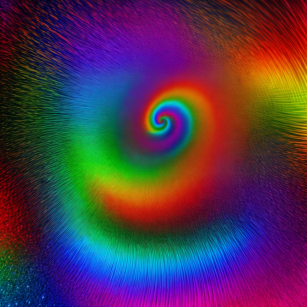 arte psicodelica mistura cores padroes