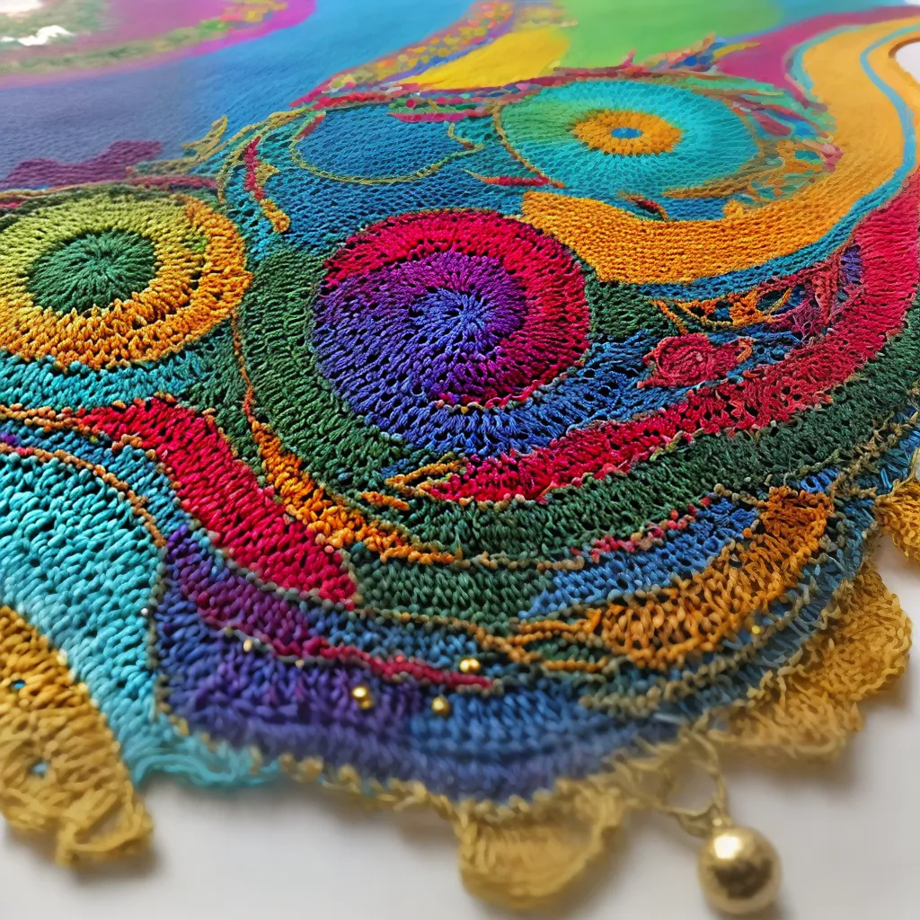 croche colorido micangas sequins croche colorido micangas sequins