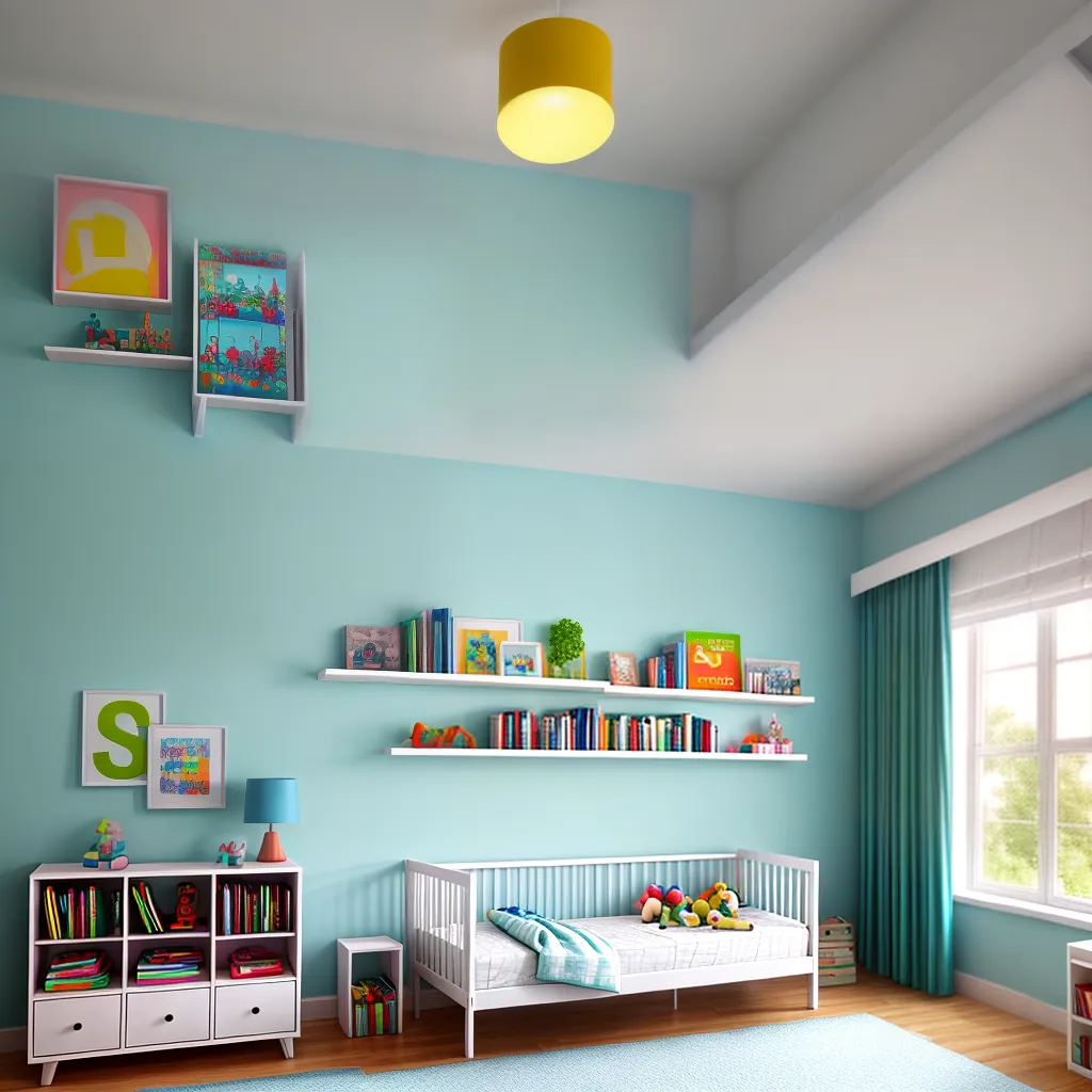 quarto infantil colorido alegre quarto infantil colorido alegre