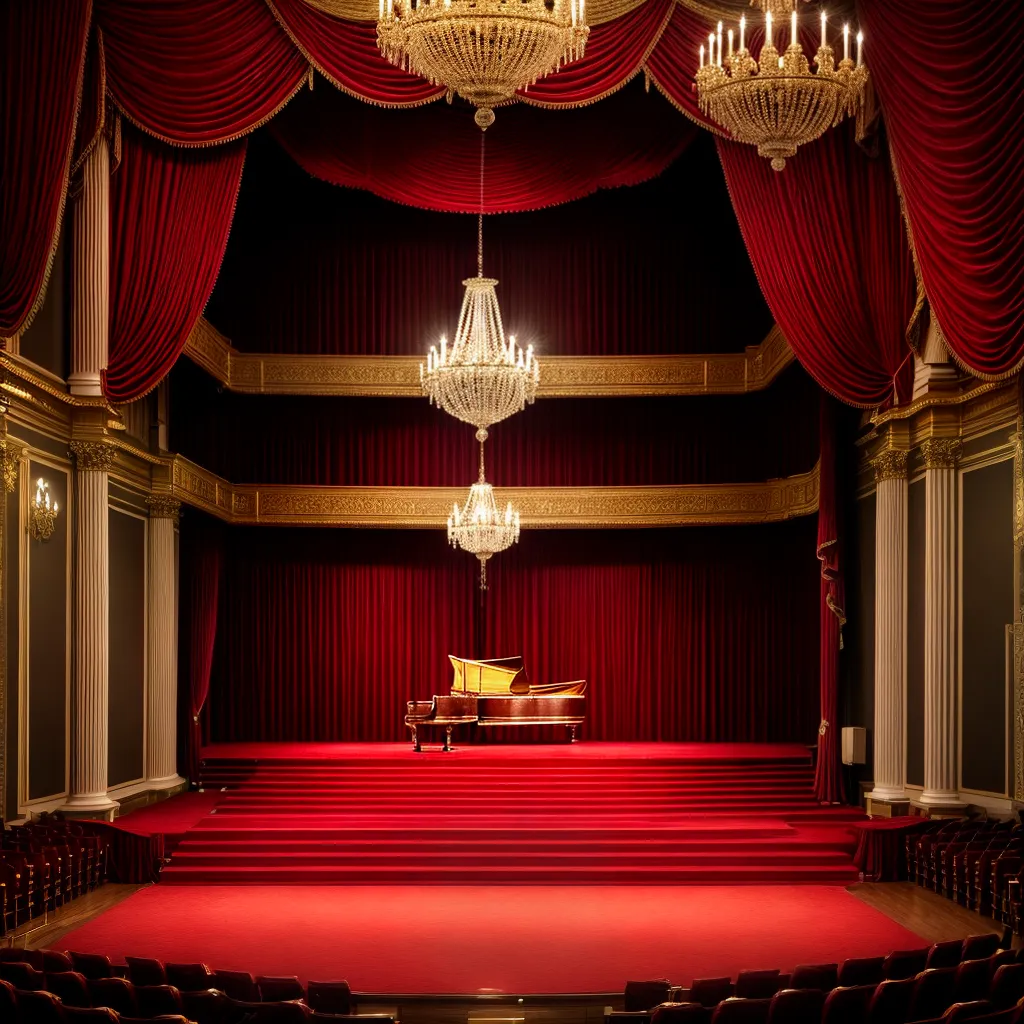palco teatro opera luzes curtinas palco teatro opera luzes curtinas