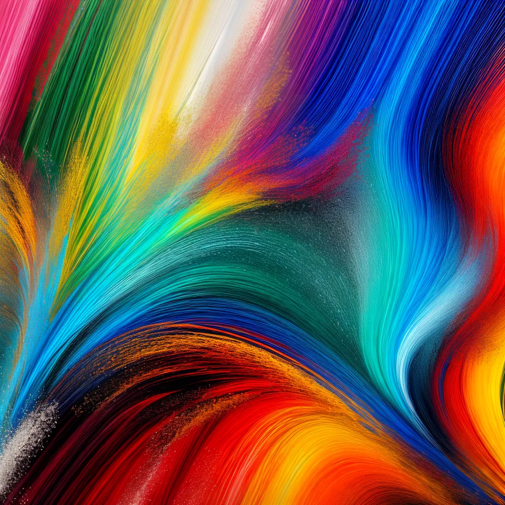 pinceladas abstratas danca automatismo