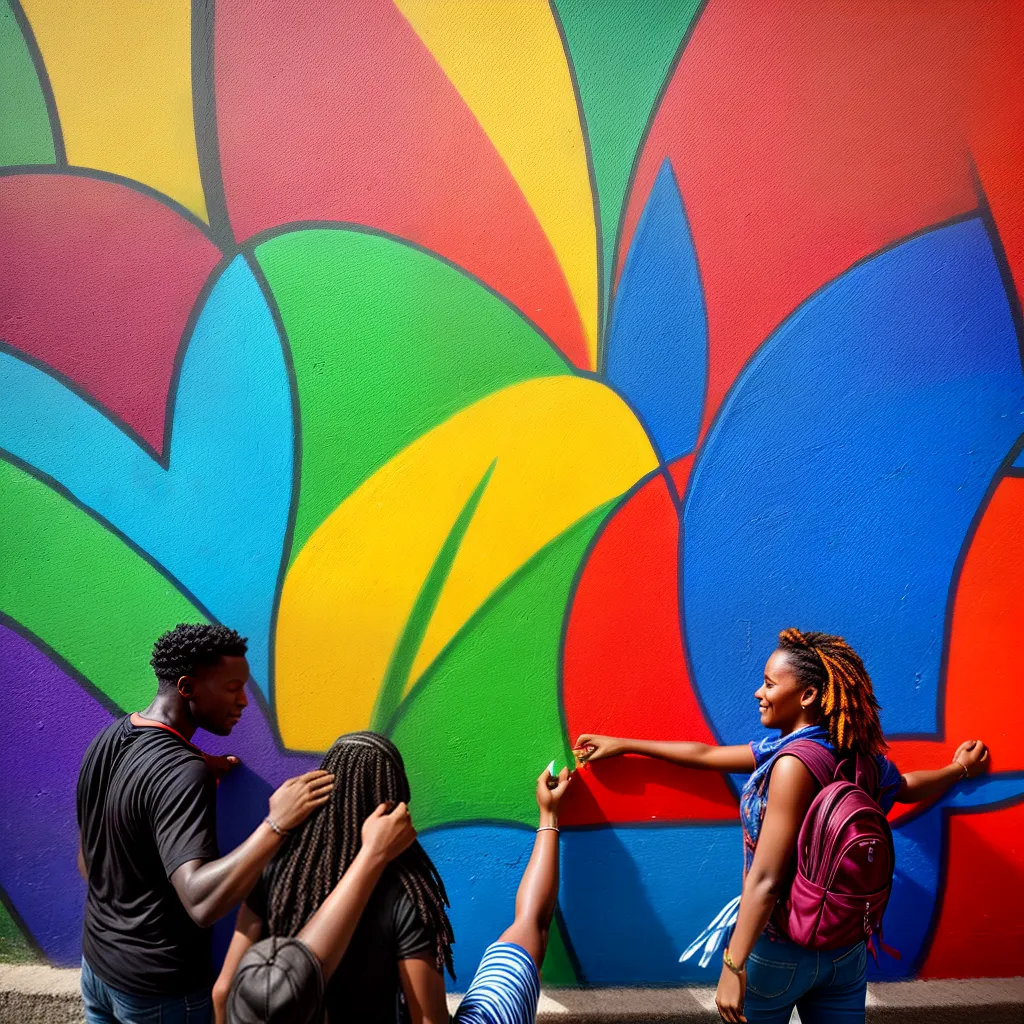 mural diversidade conexao humana