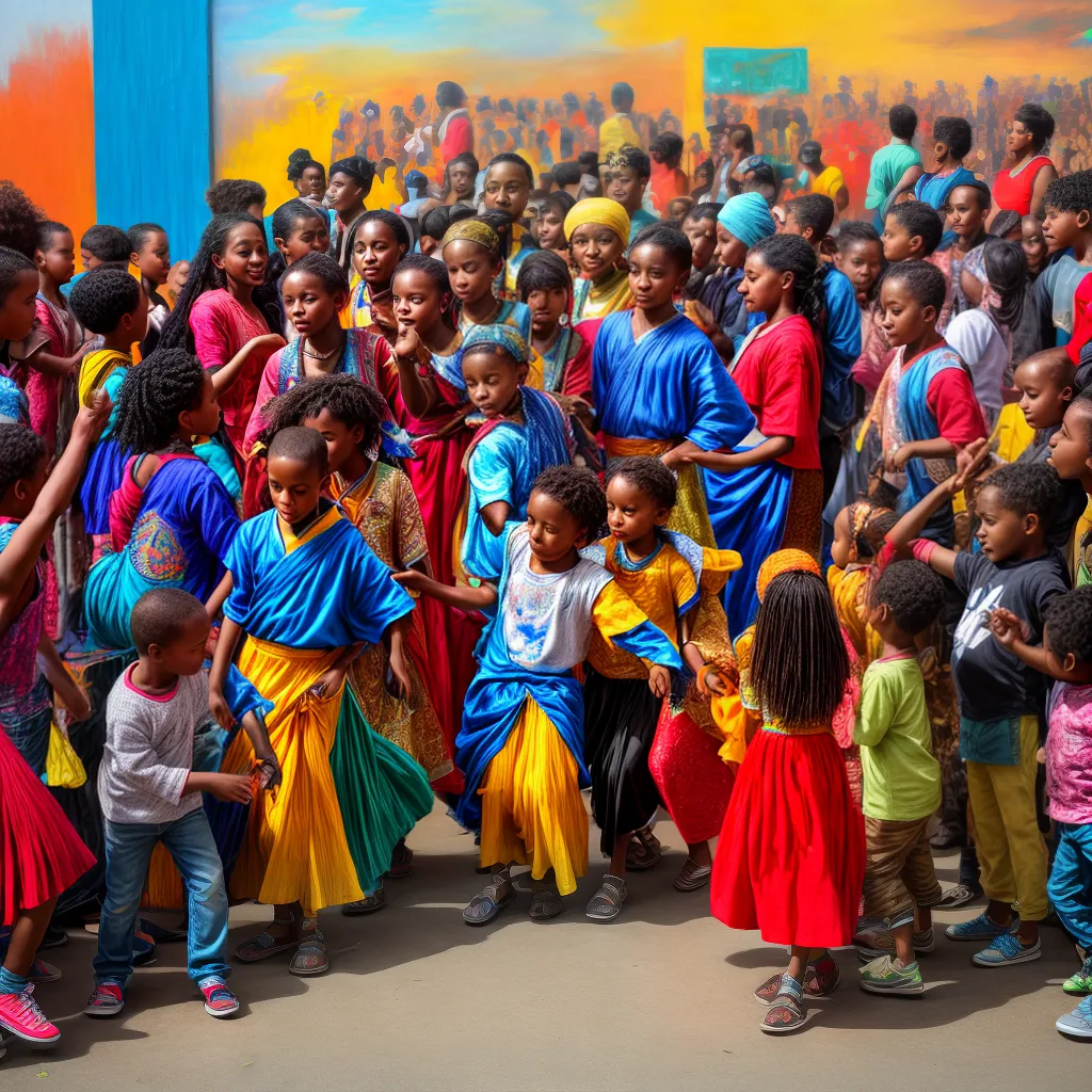 comunidade artistica diversa pintura danca musica