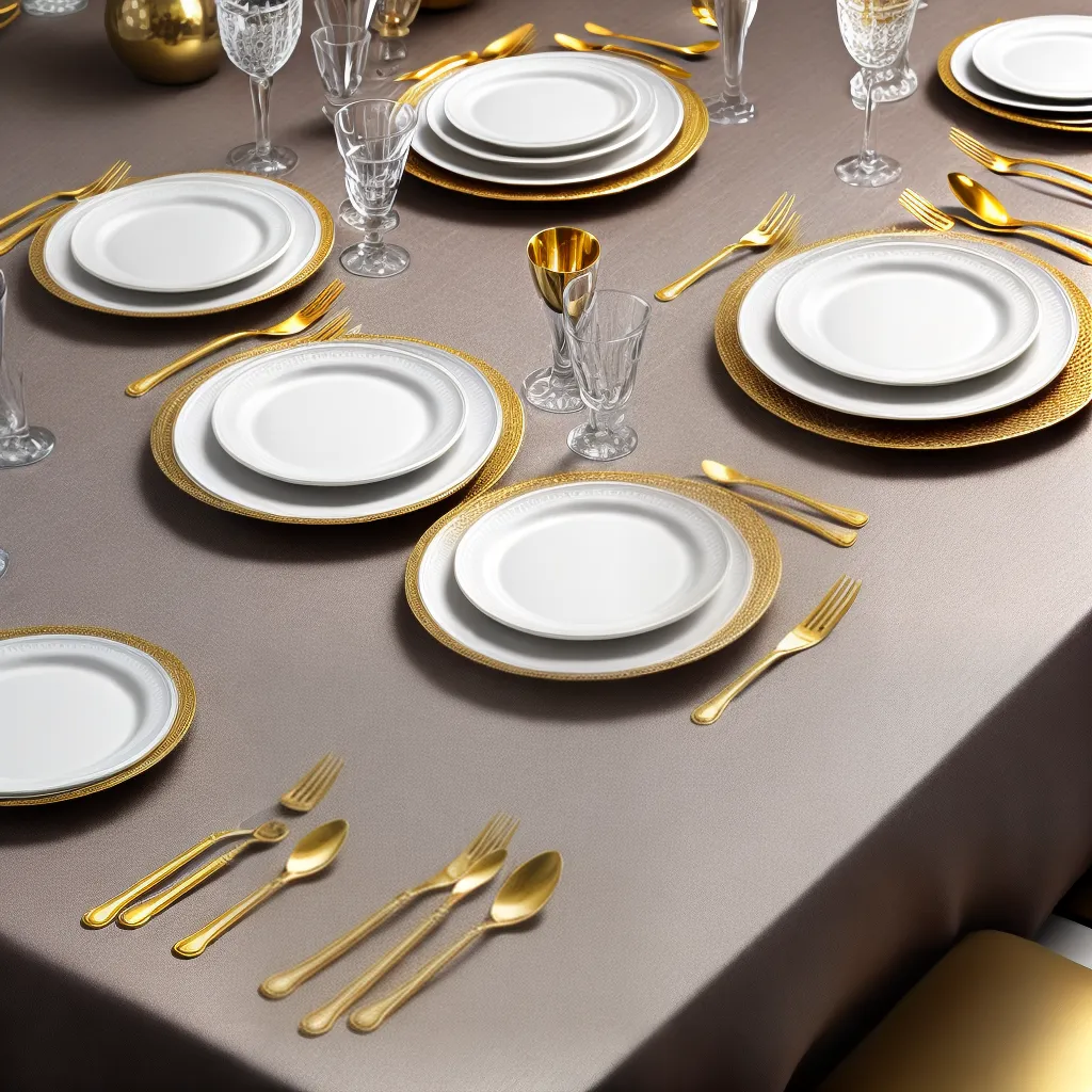 mesa jantar luxo prata ouro mesa jantar luxo prata ouro