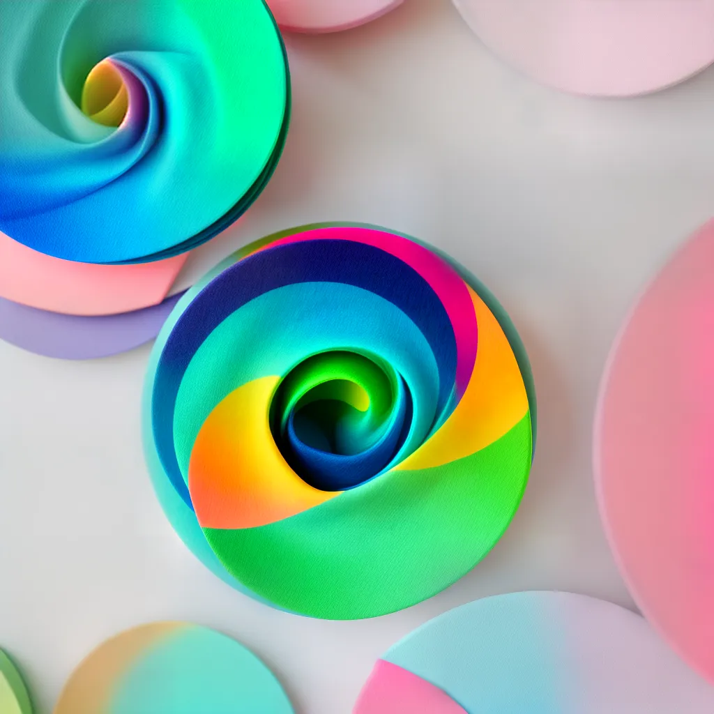 papel de parede minimalista geometrico pastel