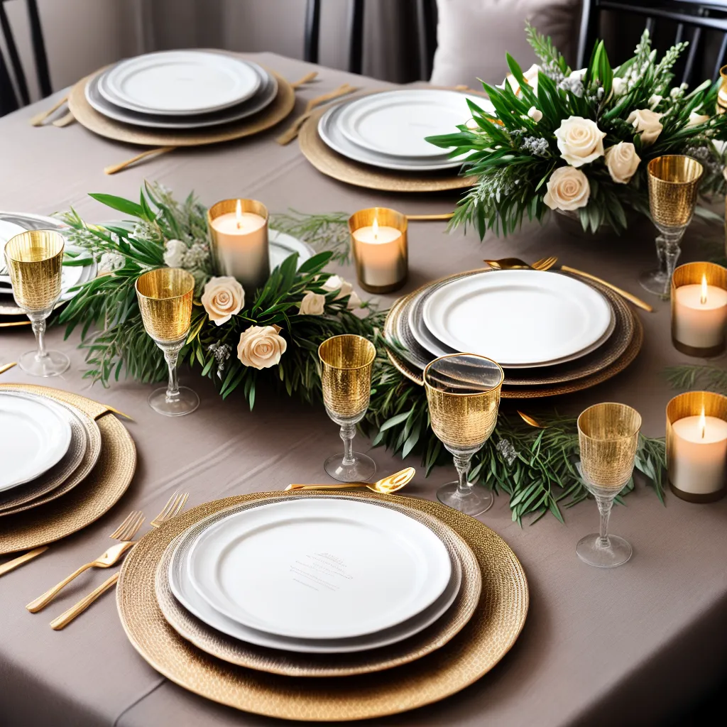 mesa metalica elegante brilho