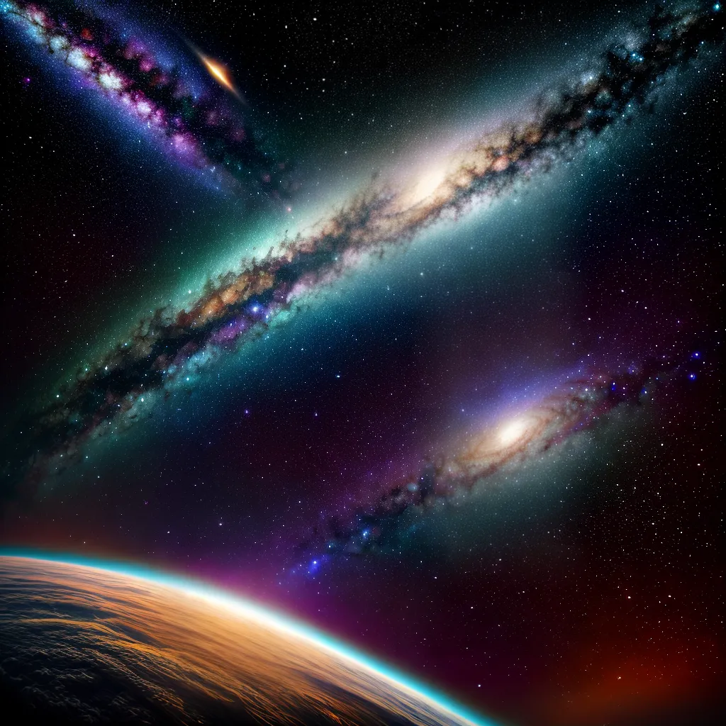 pintura celestial galaxias estrelas astronauta pintura celestial galaxias estrelas astronauta