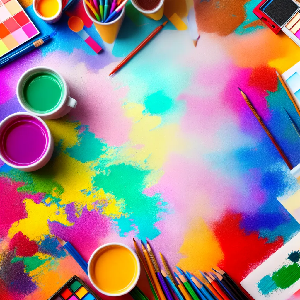 arte cores pinceis criatividade arte cores pinceis criatividade