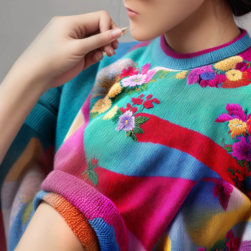 trico maos colorido sueter jacquard trico maos colorido sueter jacquard