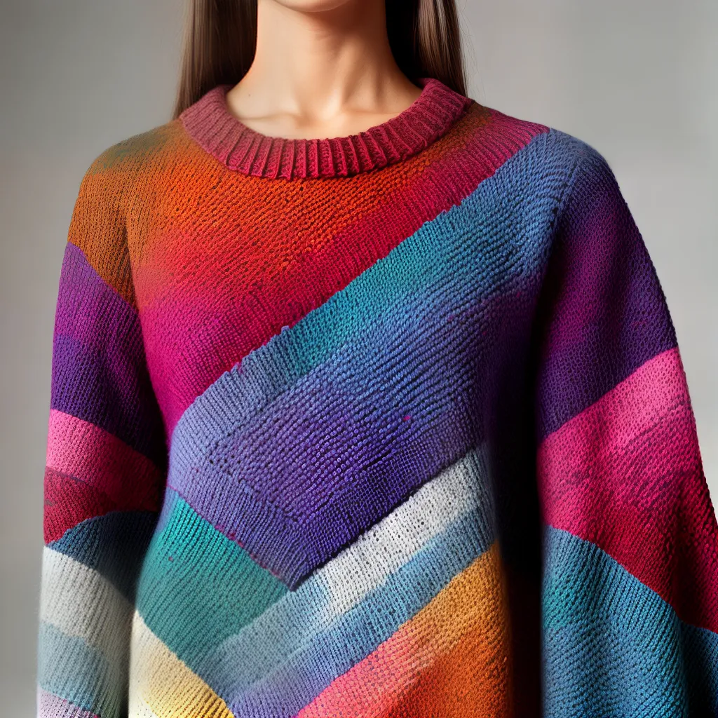 sueter trico intarsia geometrico sueter trico intarsia geometrico