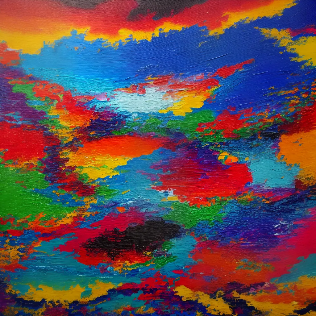 pintura vibrante artista outsider pintura vibrante artista outsider