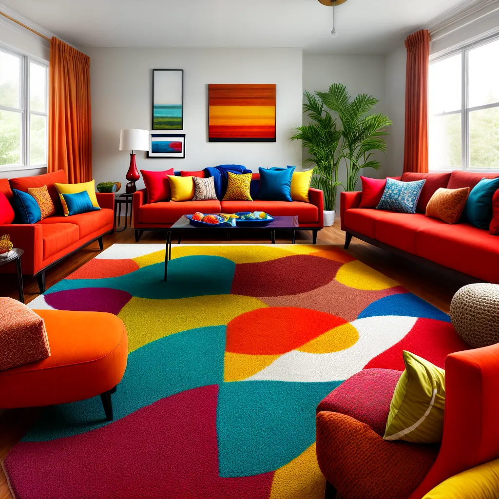 sala vibrante cores mundo
