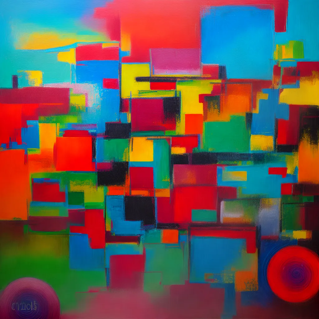 pintura abstrata colorida surrealismo pintura abstrata colorida surrealismo