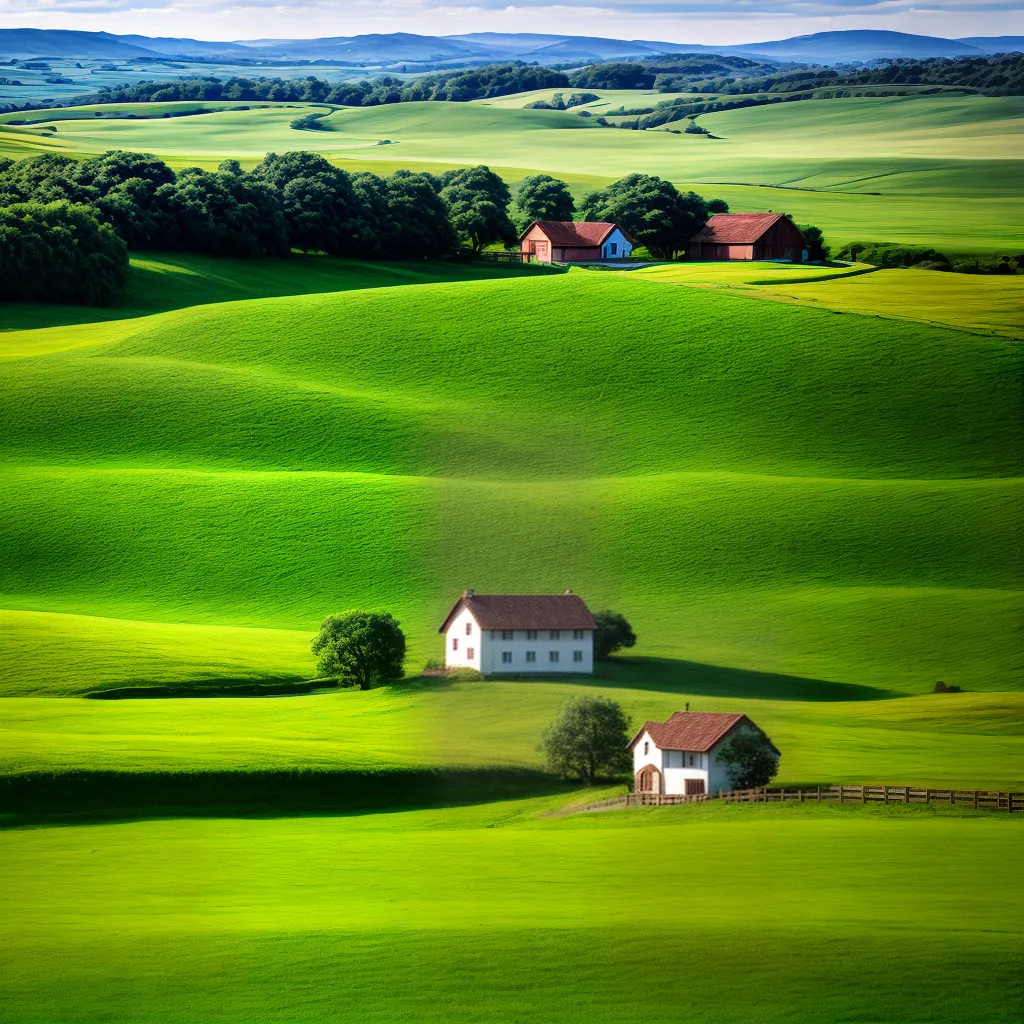 paisagem rural colinas ceu azul paisagem rural colinas ceu azul