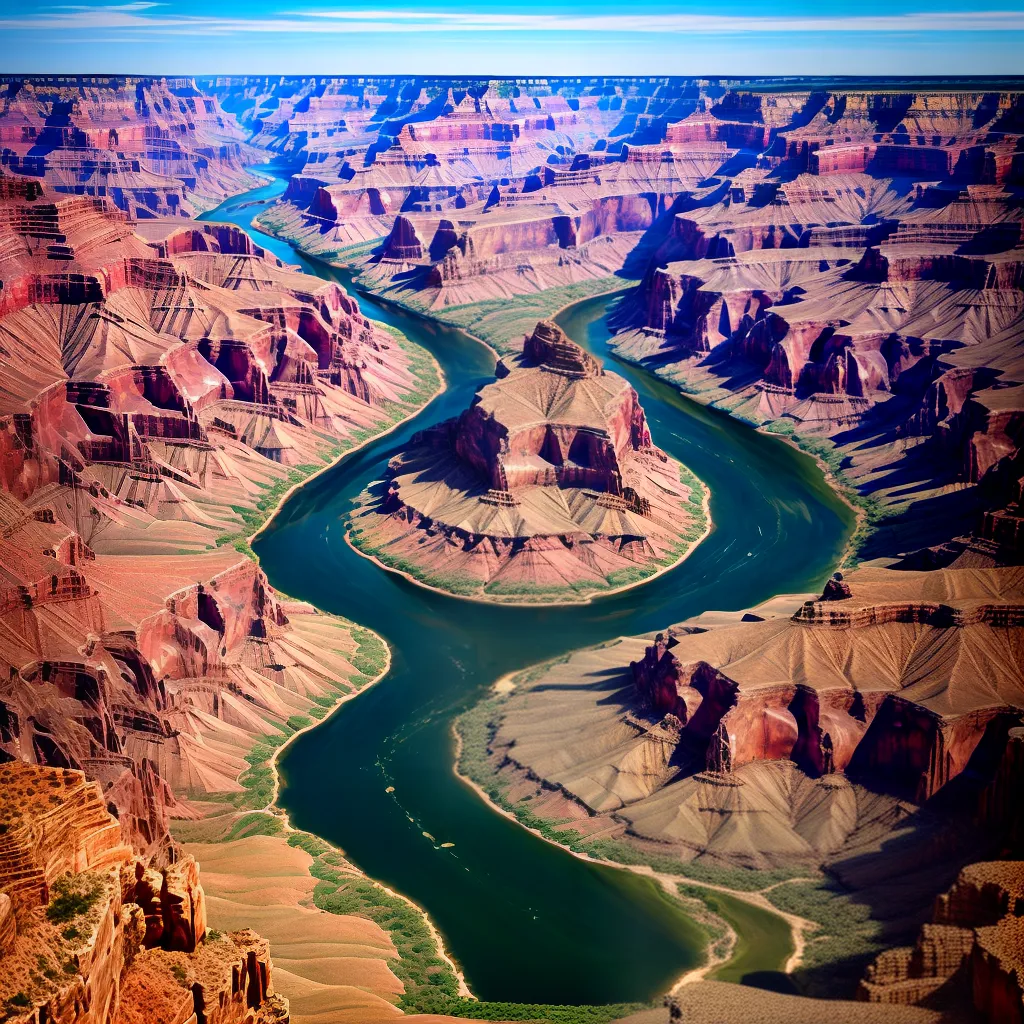por do sol canyon grand canyon rio colorado