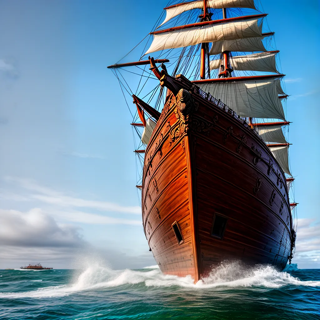 navio viking guerreiros mares bravos