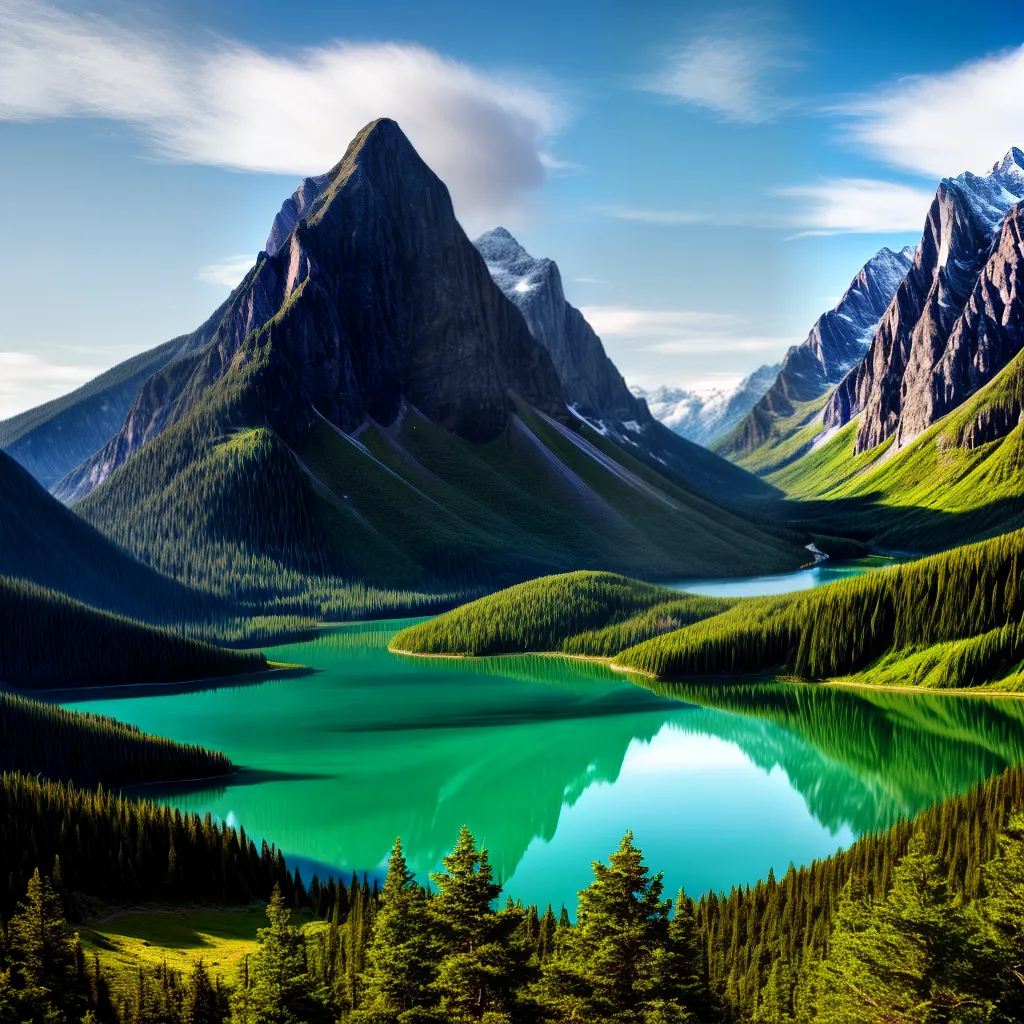 papel de parede parques nacionais montanhas lago