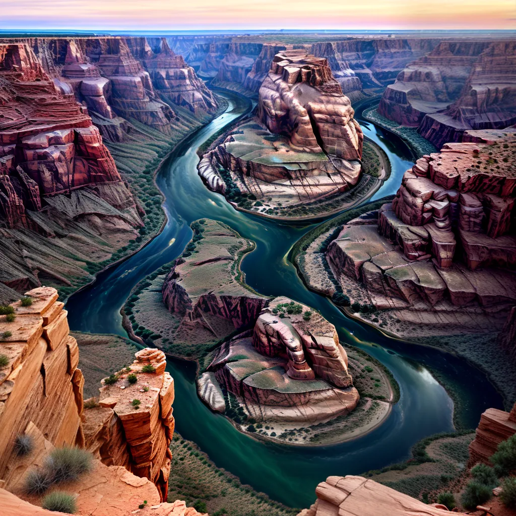 papel de parede canyon nacional por do sol 2