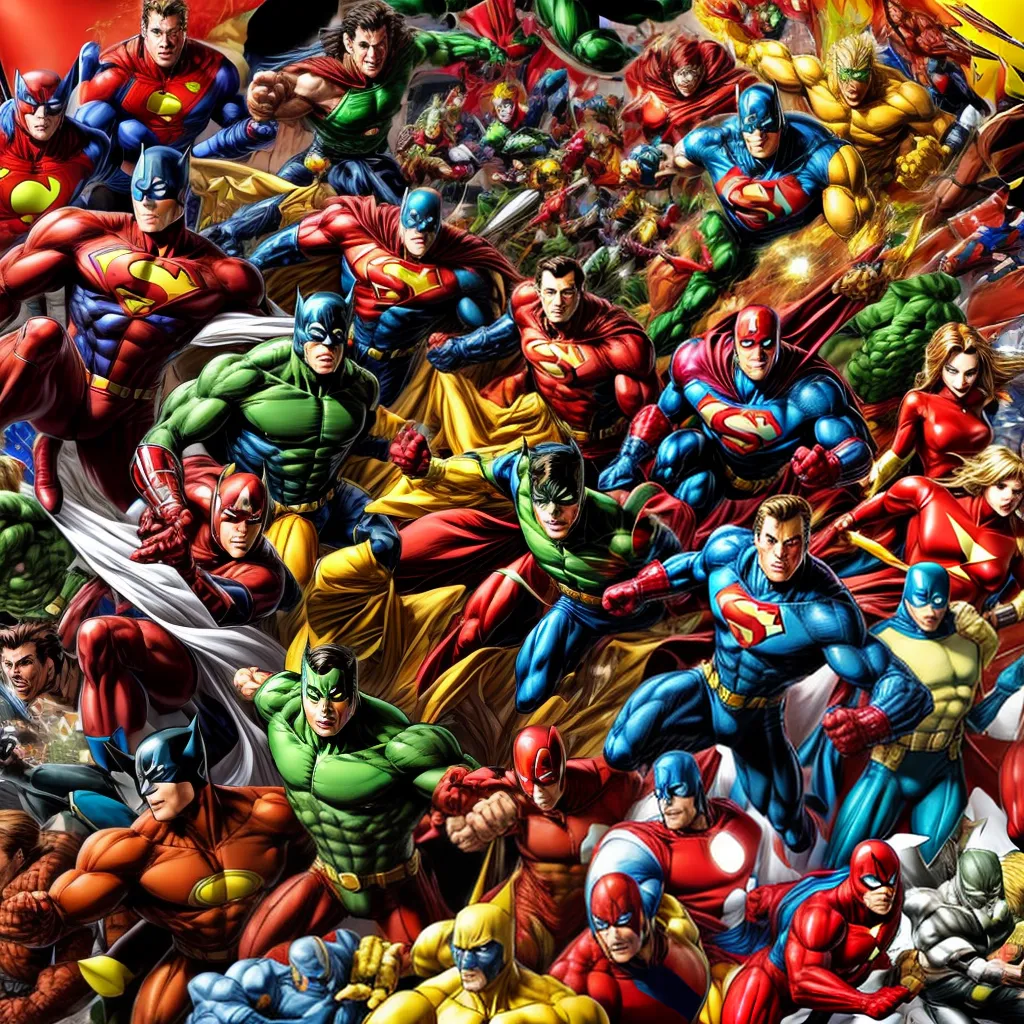 papel de parede quadrinhos heroi acao 1
