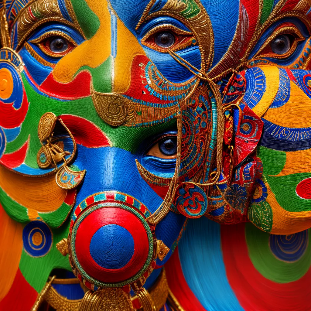 mascara africana colorida simbolismo mascara africana colorida simbolismo