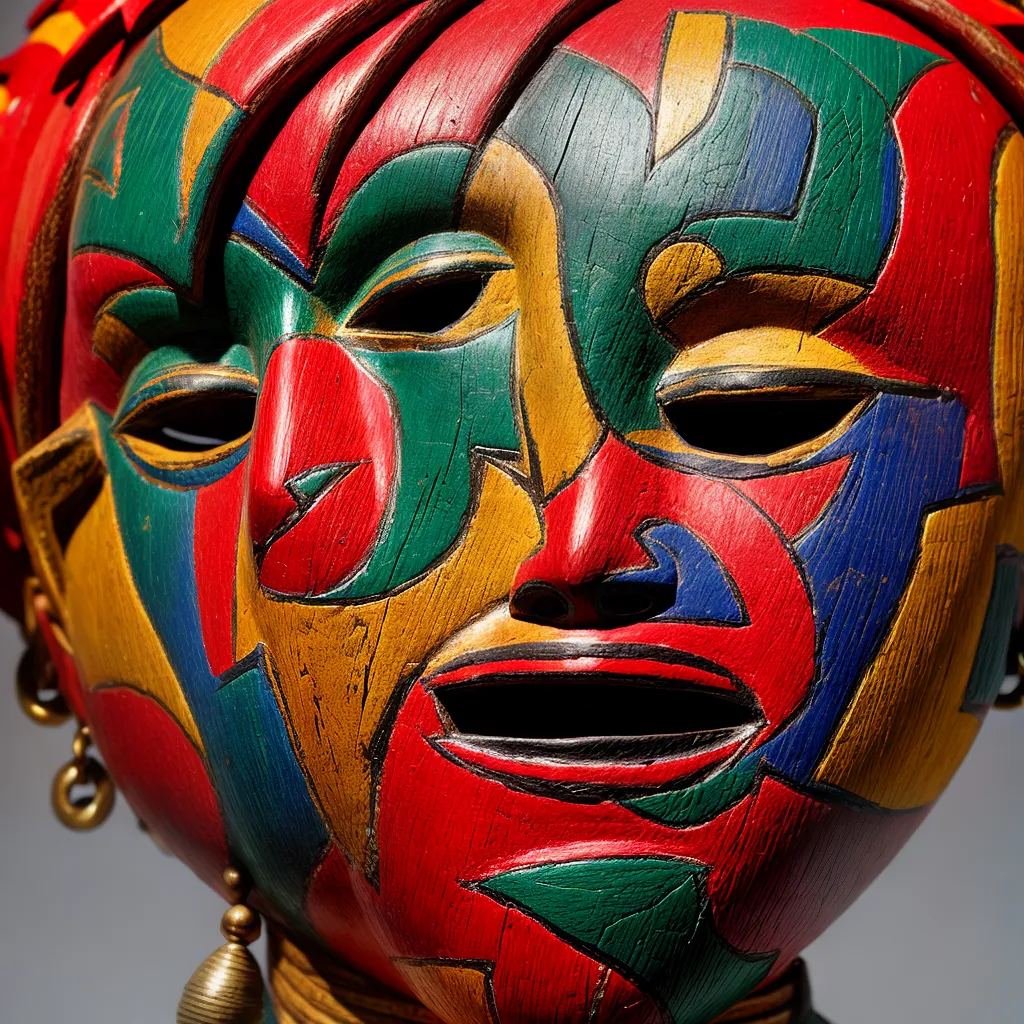 mascara africana arte misterio mascara africana arte misterio