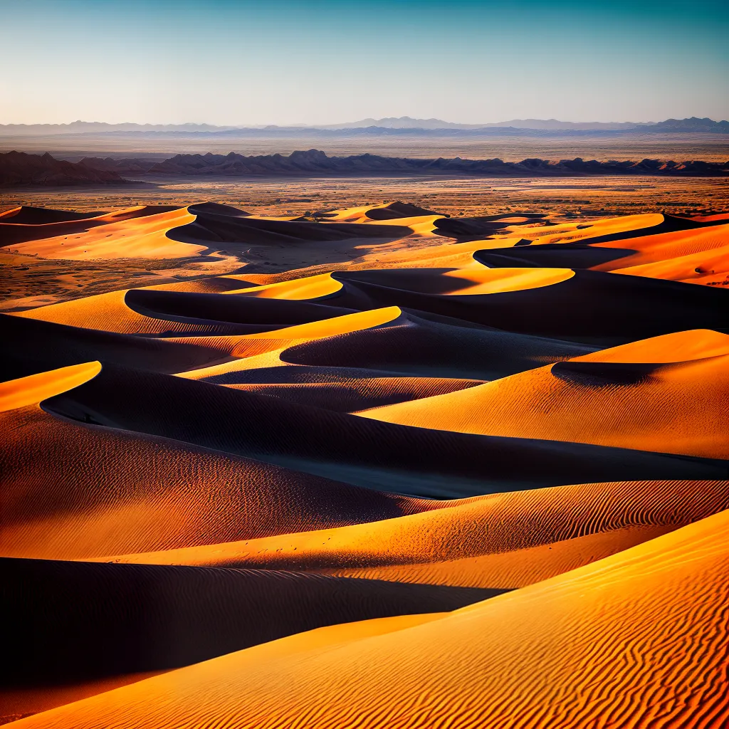 deserto areia dunas por do sol