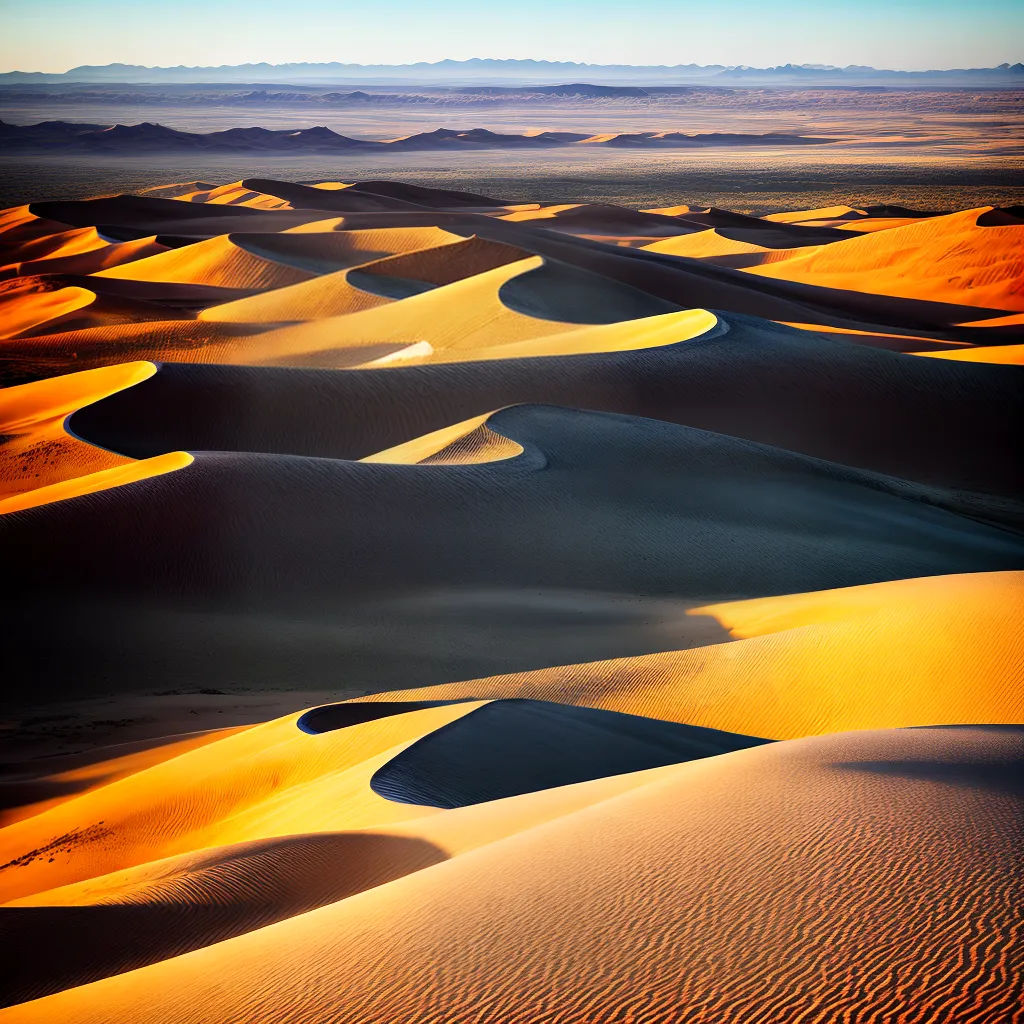 deserto areia dunas por do sol 1