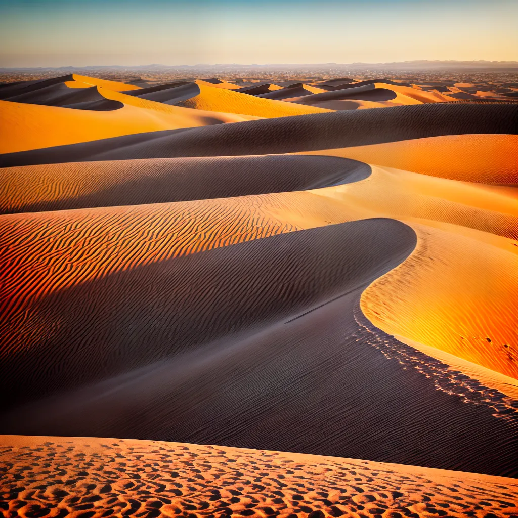 deserto areia dunas por do sol 2