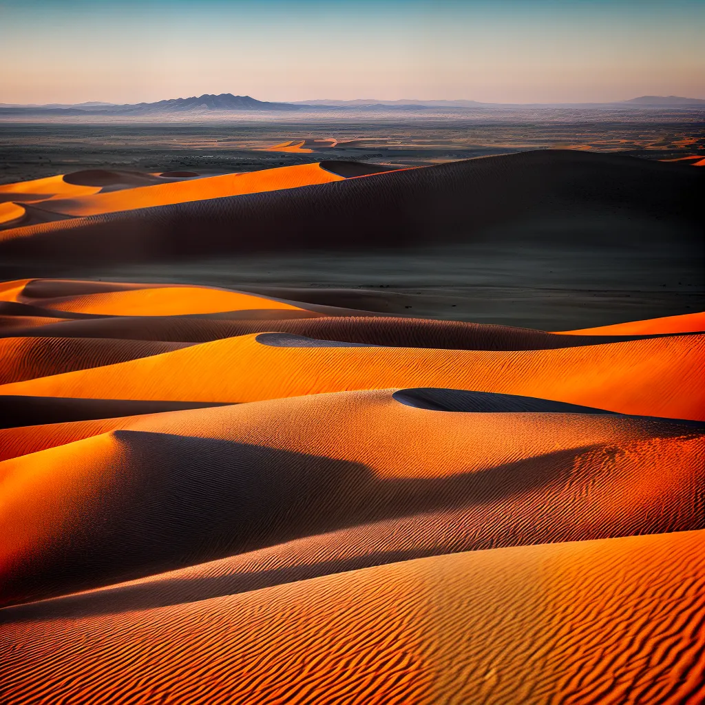 deserto areia dunas por do sol 5