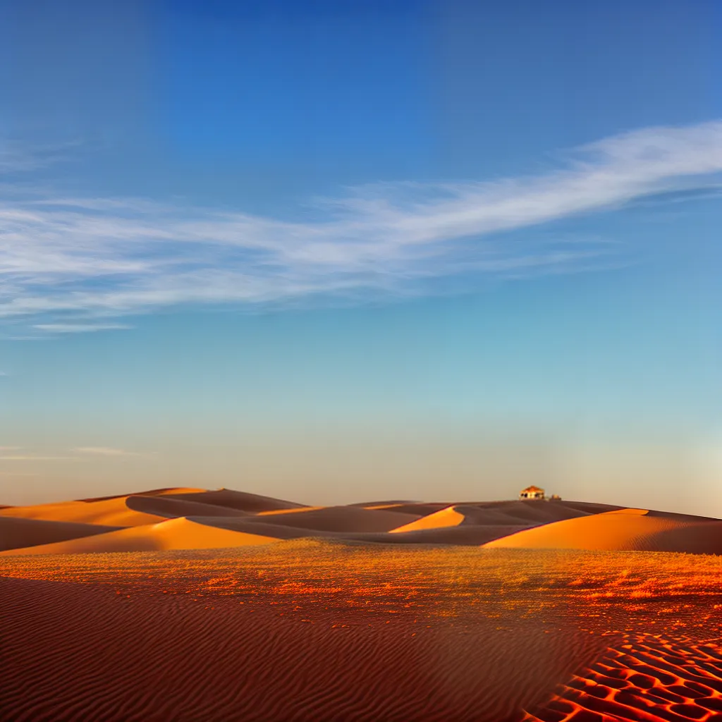 deserto areia dunas por do sol camelo