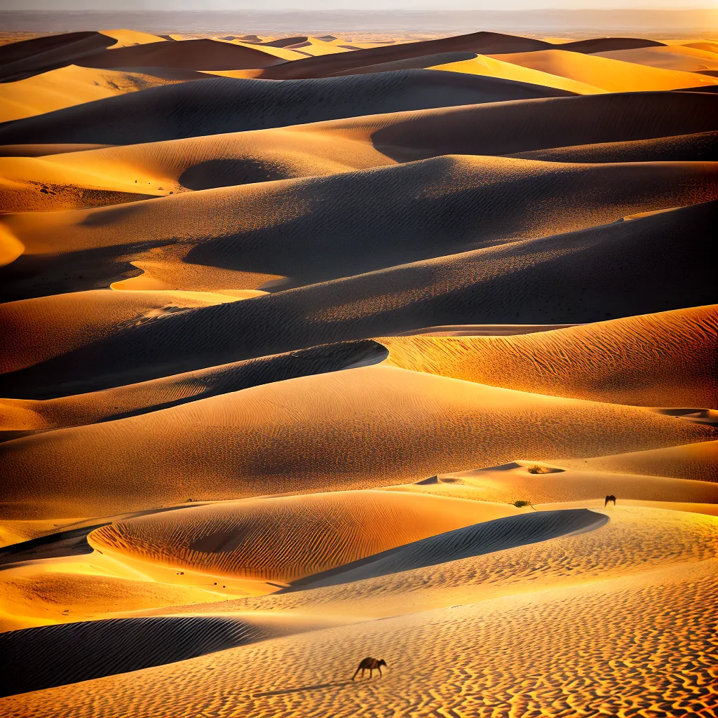 deserto areia dunas por do sol 9