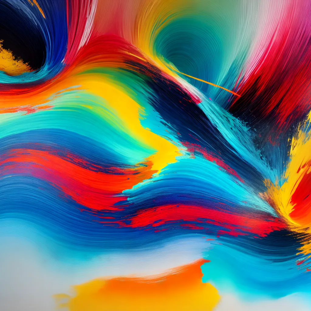 pintura abstrata cores vibrantes papel de parede 2 pintura abstrata cores vibrantes papel de parede 2